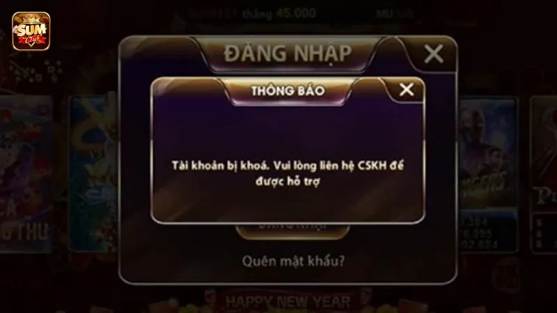 Những lý do thường gặp khiến tài khoản bị khóa